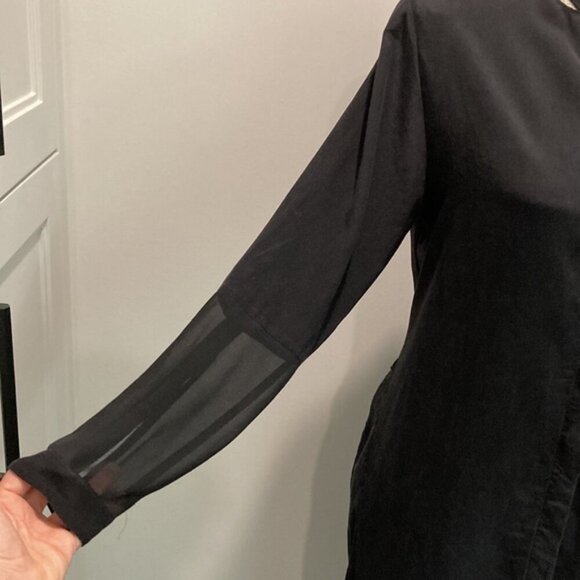 All Saints Rivi Silk Shirt Dress - Picture 9 of 16